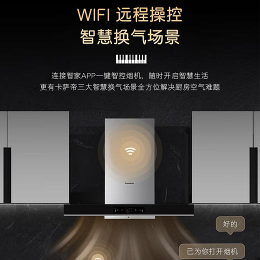 卡萨帝（Casarte）烟灶套装 CJYT3U1+CDZ3 商品图5