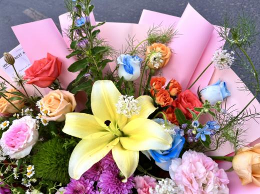 粉色生日花束（拼团） 商品图2