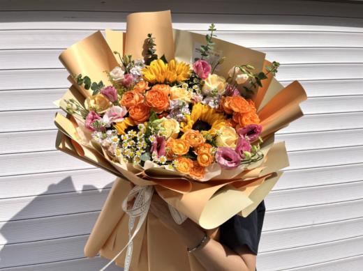 橙色生日花束（拼团） 商品图4