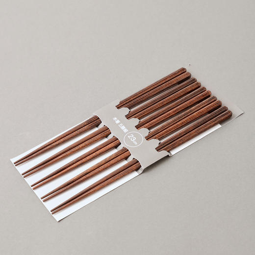 拉丝木筷 5双 商品图0