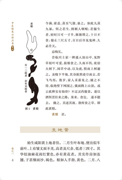 本草原始 中医临床必读丛书重刊 明 李中立撰绘 郑金生等整理 人民卫生出版社 药学古籍 简体横排白文本 9787117345873 商品图3