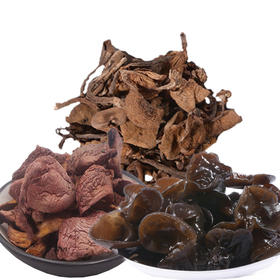 【东北高品质 野三样】 榛蘑 松伞蘑 黑木耳 天然人工挑选无添加剂