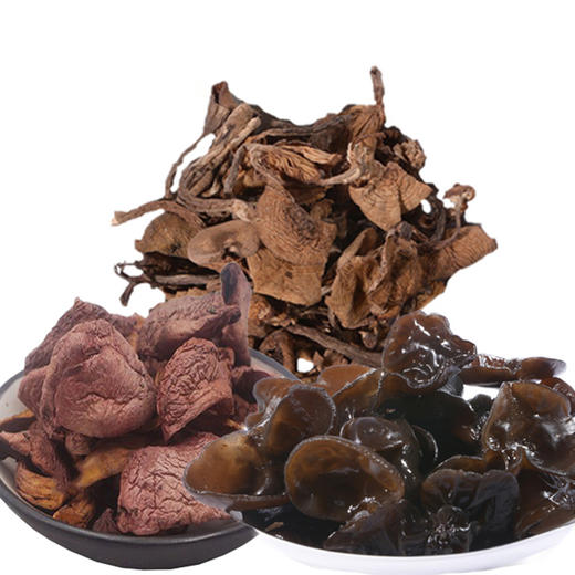 【东北高品质 野三样】 榛蘑 松伞蘑 黑木耳 天然人工挑选无添加剂 商品图0