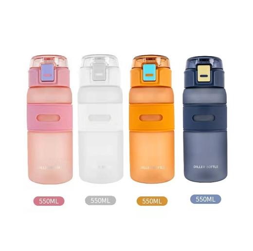 迪乐贝尔 极炫磨砂吸管杯550ml(多款可选) 商品图0