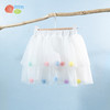 贝贝怡女童半身裙儿童蓬蓬裙夏季女孩短裙大童公主网纱裙子夏装 商品缩略图1