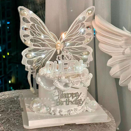 庄周梦蝶-网红生日蛋糕 商品图0