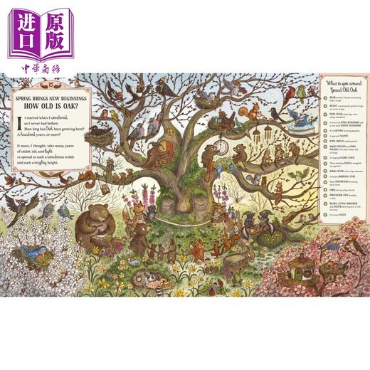 【中商原版】Freya Hartas 儿童绘本2册套装 大橡树和生日舞会Grand Old Oak 如果你今天去森林Down Woods Today 英文原版 商品图3