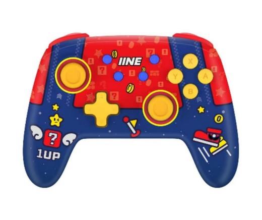 手柄控制器 Switch 良值 马里奥背带裤版 蓝牙无线手柄 商品图0