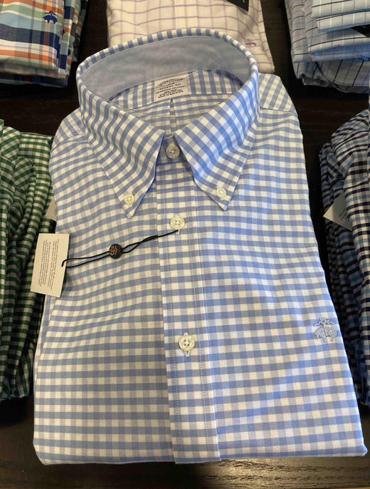 总统御用品牌！Brooks brothers布克兄弟长袖衬衫 纯色系列¥599到手！ 商品图6