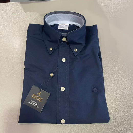总统御用品牌！Brooks brothers布克兄弟长袖衬衫 纯色系列¥599到手！ 商品图11