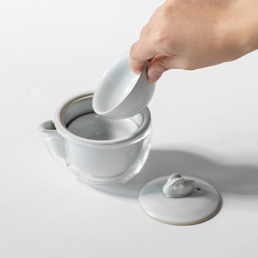 汝窑月光宝兔快客杯 商品图5