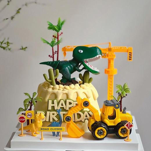 【侏罗纪公园】-生日蛋糕/儿童蛋糕//定制款式请提前预定下单 商品图1