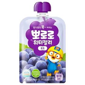 啵乐乐吸吸果冻葡萄120ml뽀로로 워터젤리 포도