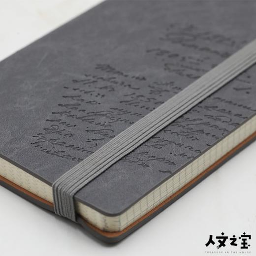 【人文之宝】外国文学作家手稿系列A6笔记本（托尔斯泰-灰色） 商品图4