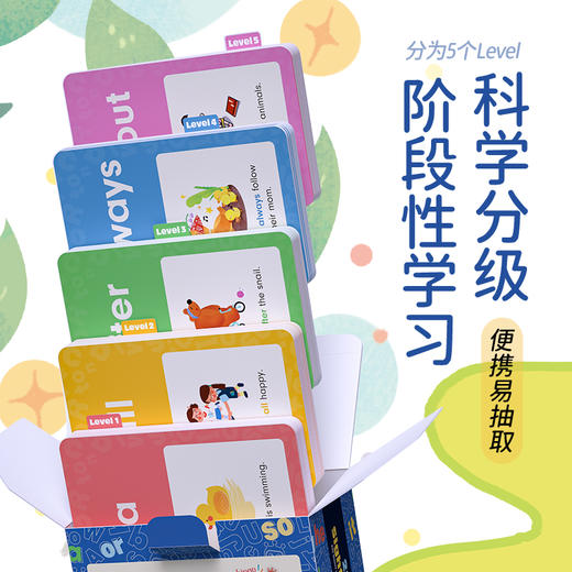 学习类工具 | 220 Sight Words 点读互动高频词卡（英文原版） 商品图4