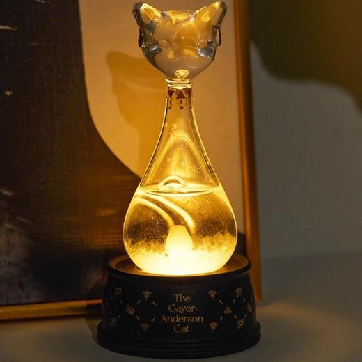 大英博物馆盖亚·安德森猫系列 时尚精致风暴瓶天气瓶精巧版 摆件 商品图2