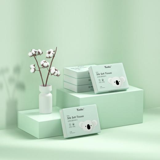 优尼可乳霜纸婴儿柔纸巾超柔宝宝抽纸 商品图1