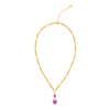 北京仓丨Wilhelmina Garcia-Swan-紫色 珍珠 项链［西班牙设计师］ 商品缩略图1