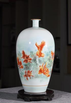 新粉结合鸿运当头赏瓶