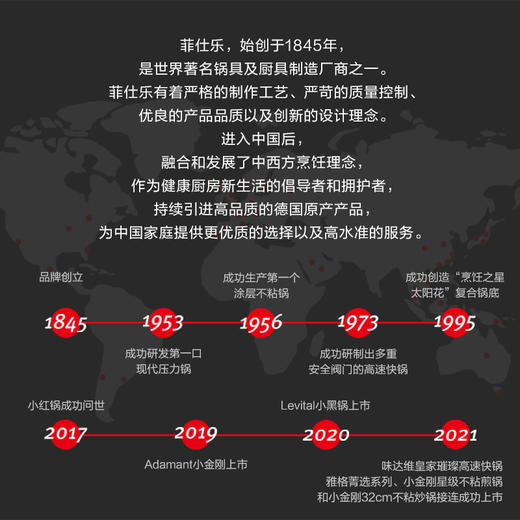 德国进口 菲仕乐小金刚端端锅系列-双耳不粘煎锅 24/28厘米可选-赠配套玻璃盖及不粘锅铲 商品图5
