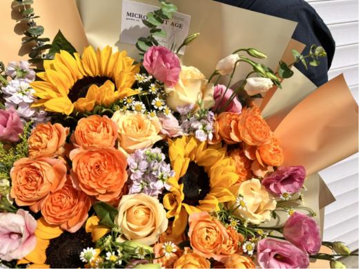 橙色生日花束（拼团） 商品图2