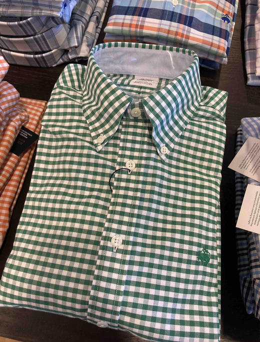 总统御用品牌！Brooks brothers布克兄弟长袖衬衫 纯色系列¥599到手！ 商品图10