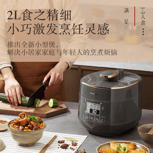 松下（Panasonic）迷你电压力锅  2L  SR-PB201 商品图5