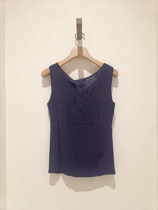 M2XL1朗姿 简约V领针织背心LCBK01KTO411 商品图1