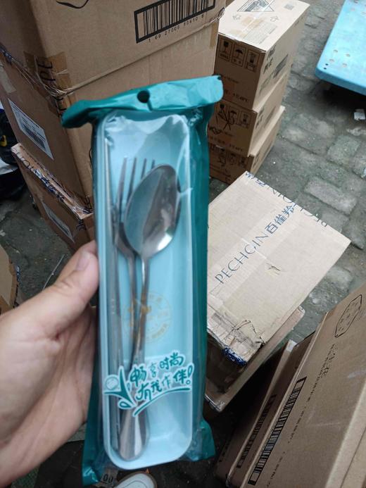 鸿志达不锈钢餐具套装 商品图0