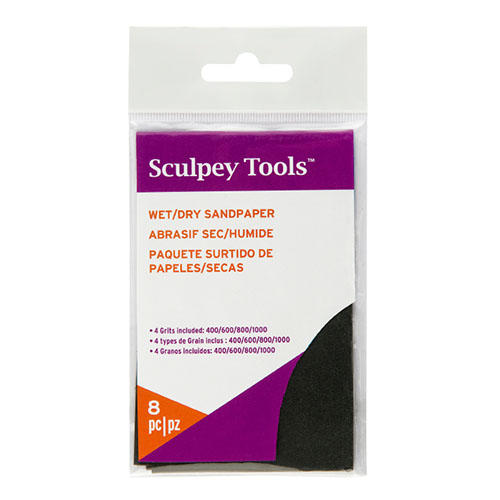 美国SCULPEY黏土干湿两用砂纸套装 商品图2