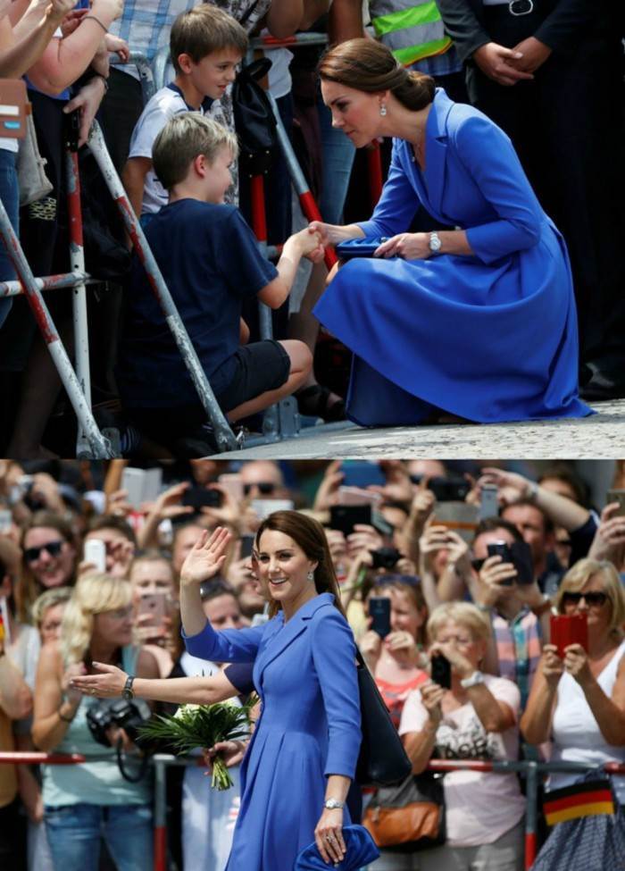 “勤俭持家”的小姐姐-凯特王妃佩戴卡地亚蓝气球