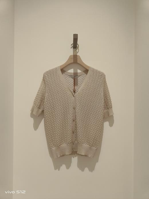 M4朗姿 两色针织短袖T恤LCBK05KCD455 商品图2