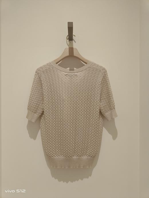 M4朗姿 两色针织短袖T恤LCBK05KCD455 商品图1