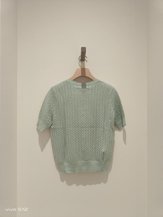 M4朗姿 两色针织短袖T恤LCBK05KCD455 商品图5