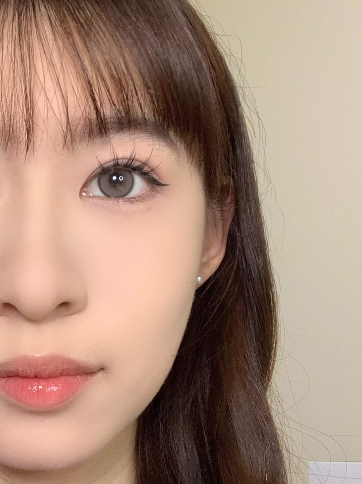 ALLECON美瞳 年抛隐形眼镜 冰淇淋灰14.2mm 1副/2片 左右度数可不同-VVCON美瞳商城17