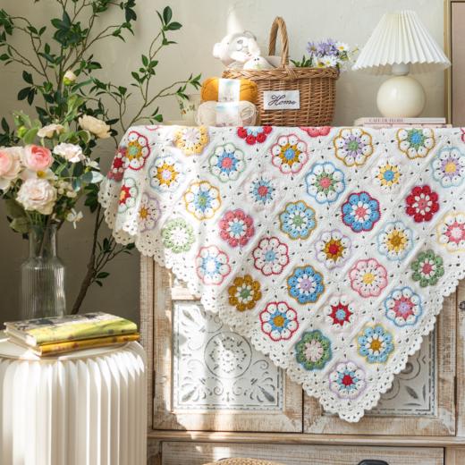 苏苏姐家4股精梳棉【混色版】毛线团手工编织diy钩针围巾材料包宝宝毛衣 商品图2