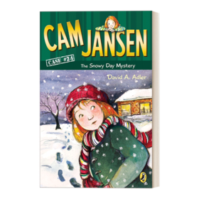 英文原版 Cam Jansen the Snowy Day Mystery #24 简森侦探故事24 英文版 进口英语原版书籍