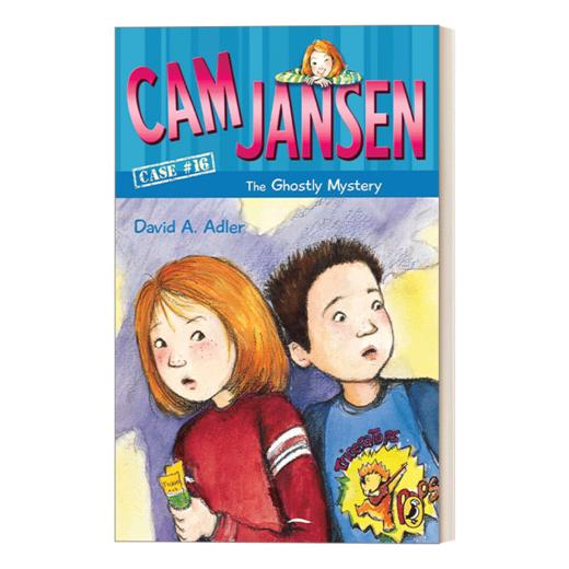 英文原版 Cam Jansen the Ghostly Mystery #16 简森侦探故事16 英文版 进口英语原版书籍 商品图0
