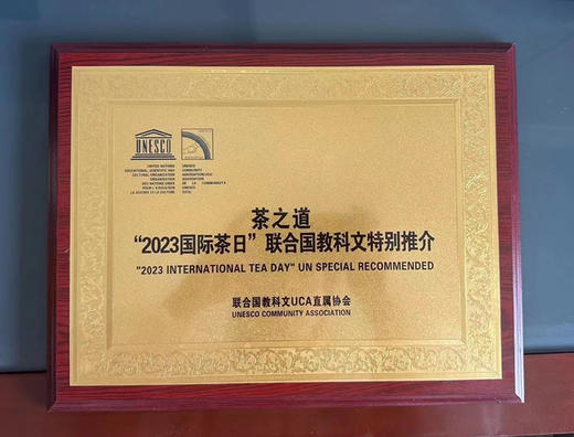茶之道生茶357克“2023年国际茶日”联合教科文特别推荐 商品图5