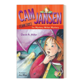 英文原版 Cam Jansen and the Mystery Writer Mystery #27 简森侦探故事27 英文版 进口英语原版书籍