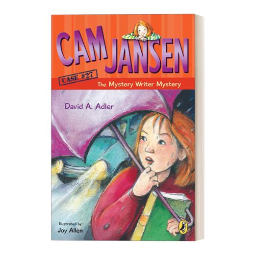 英文原版 Cam Jansen and the Mystery Writer Mystery #27 简森侦探故事27 英文版 进口英语原版书籍 商品图0
