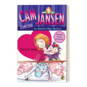 英文原版 Cam Jansen: Cam Jansen and the Valentine Baby Mystery #25 简森侦探故事25 英文版 进口英语原版书籍