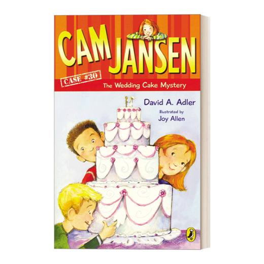 英文原版 Cam Jansen Cam Jansen and the Wedding Cake Mystery #30 简森侦探故事30 英文版 进口英语原版书籍 商品图0