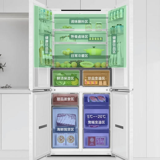 海尔（Haier）冰箱 BCD-520WGHTD14GZU1 商品图9