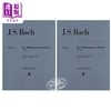 【中商原版】亨乐原版 巴赫十二平均律卷一卷二 钢琴独奏 带指法 Bach Wohltemp. Klavier 1 br 2 br HN14 HN16 进口艺术 商品缩略图0