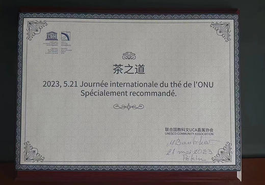 茶之道生茶357克“2023年国际茶日”联合教科文特别推荐 商品图6