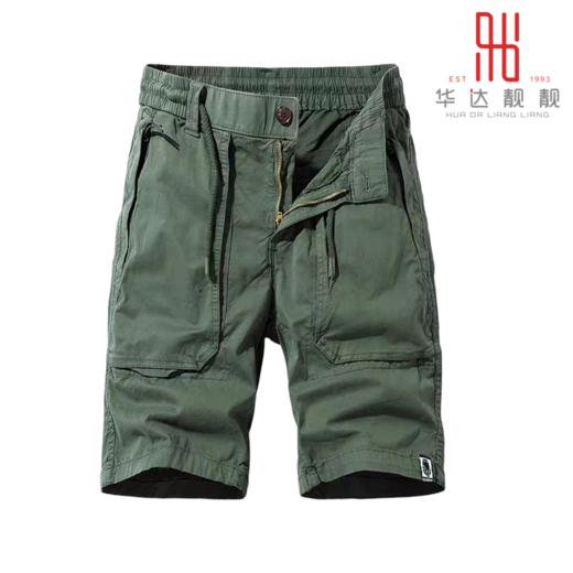 男装24夏季新品休闲工装中裤2230-068▲ 商品图0