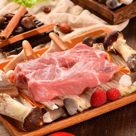 安古斯  菌菇富硒猪肉礼盒D款   4000g 商品图2