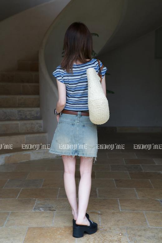 【门店同款】夏季油画条纹上衣 150913091 商品图3