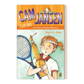 英文原版 Cam Jansen and the Tennis Trophy Mystery #23 简森侦探故事23 英文版 进口英语原版书籍